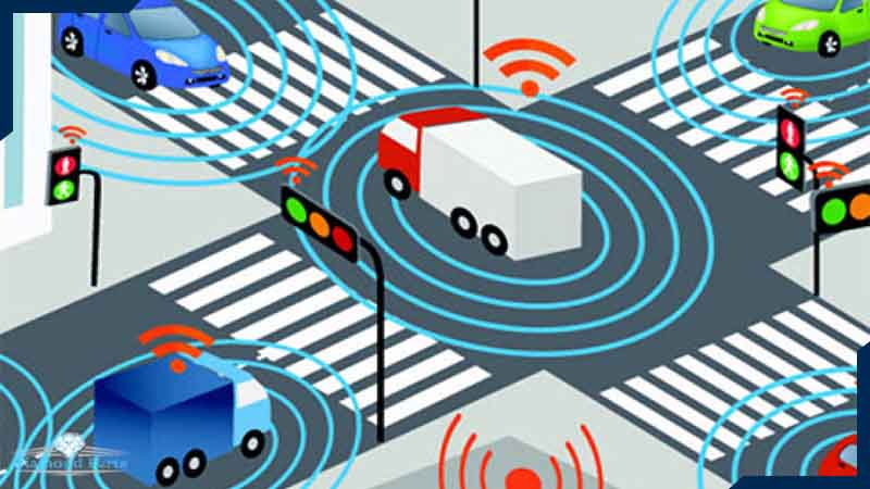 هشدار تقاطع و چهار راه و خودرو های اضطراری توسط تکنولوژی V2V